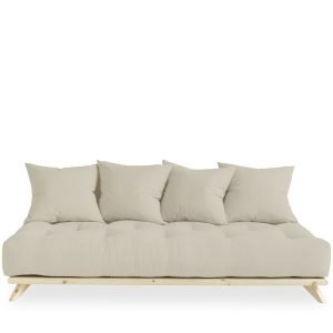 karup slaapbank senza naturel beige
