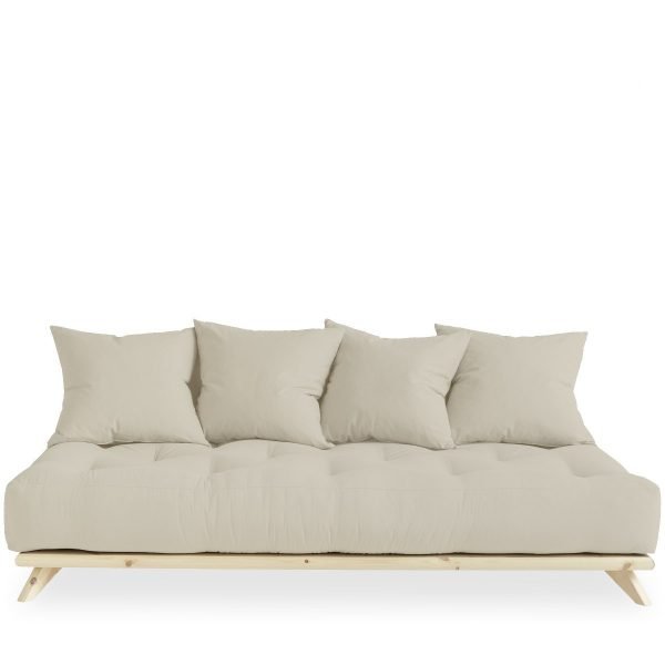 karup slaapbank senza naturel beige