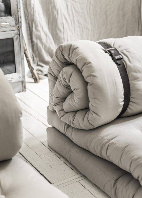 Karup design slaapbank Buckle Bruin - Afbeelding 8