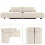 modulaire slaapbank Bonbon S collage