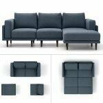 modulaire slaapbank clooods collage