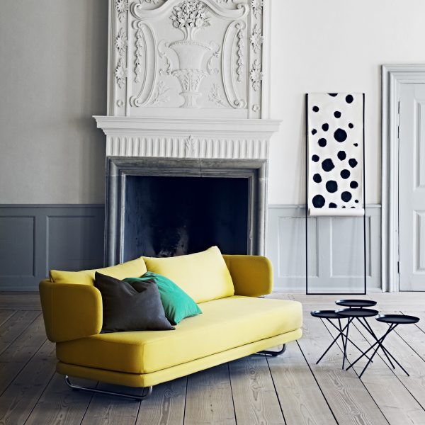 Design slaapbank Jasper oranje - Afbeelding 2
