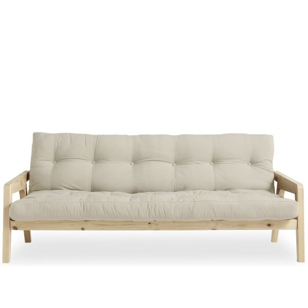 karup slaapbak grab naturel beige