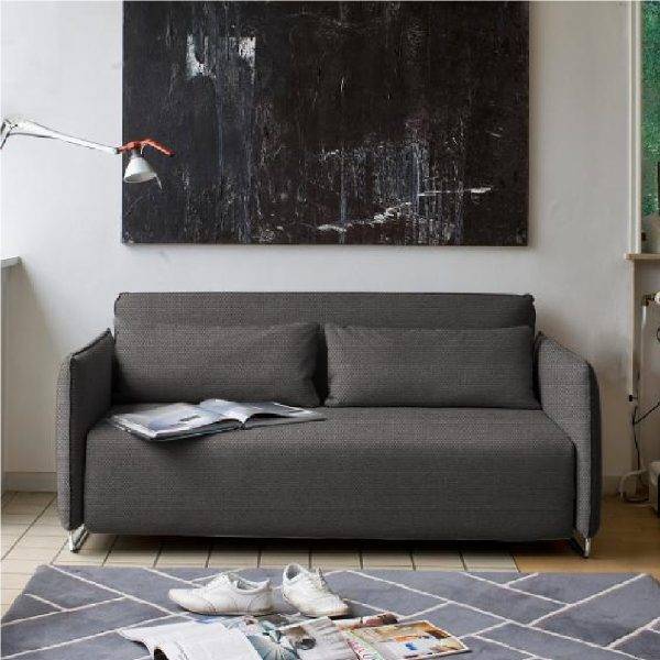 Design slaapbank Cord oranje (kopie) - Afbeelding 3