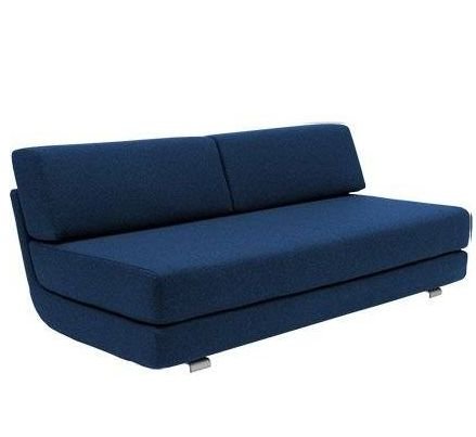 design slaapbank lounge blauw