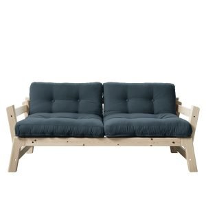 karup slaapbank step naturel blauw