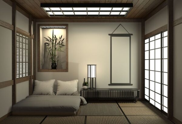 Vierkante Japanse tatami vloermat 80x80cm - Afbeelding 2