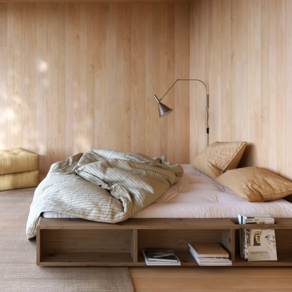 Karup futonbed Ziggy carob bruin 140x200cm - Afbeelding 9
