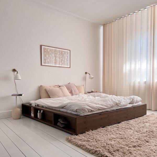 Karup futonbed Ziggy carob bruin 140x200cm - Afbeelding 5