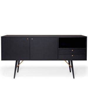 Dressoir Dawn L – black oak