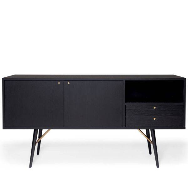 Dressoir Dawn L – black oak