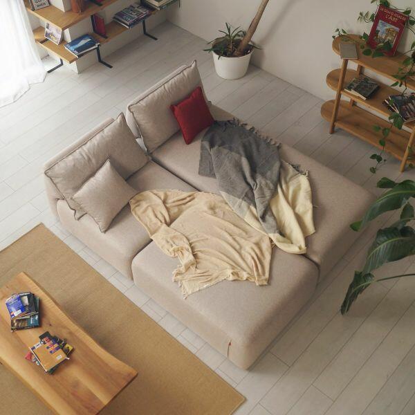 Modulaire slaapbank Matacao City mollia Lavendel-Showroom model - Afbeelding 7