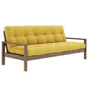 Karup design slaapbank knob carob bruin geel