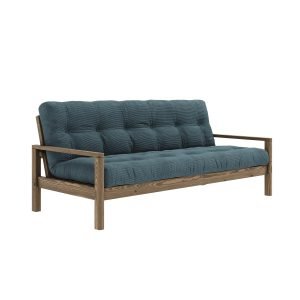 karup design slaapbank knob carob blauw