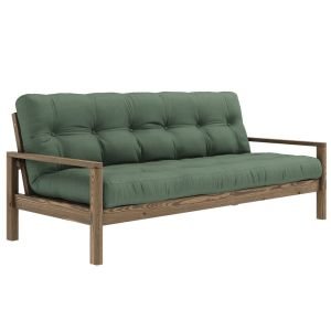 Karup design slaapbank knob carob bruin groen
