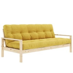karup design slaapbank knob nature geel