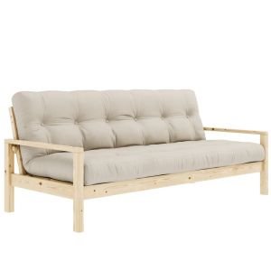 karup design slaapbank knob naturel beige