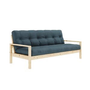 karup design slaapbank knob naturel blauw