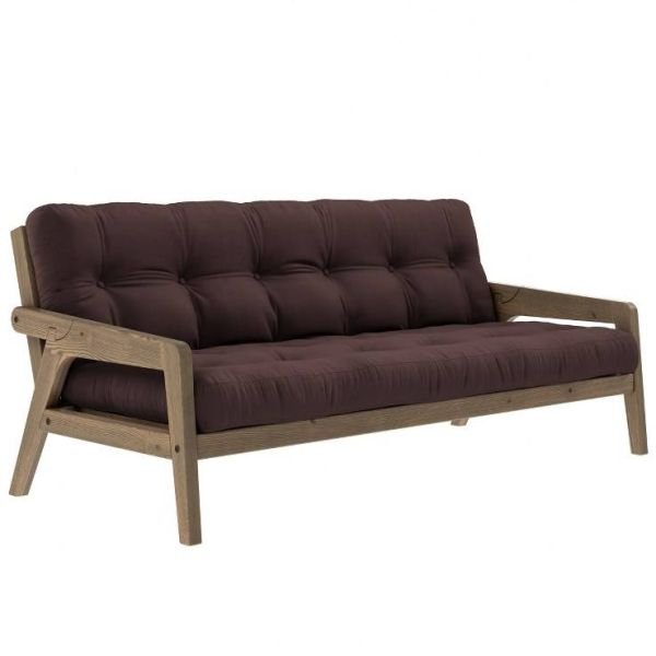 karup design slaapbank Grab carob brown bruin