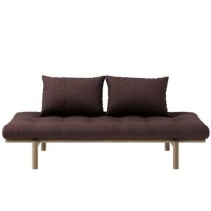 karup design daybed pace carob brown bruin