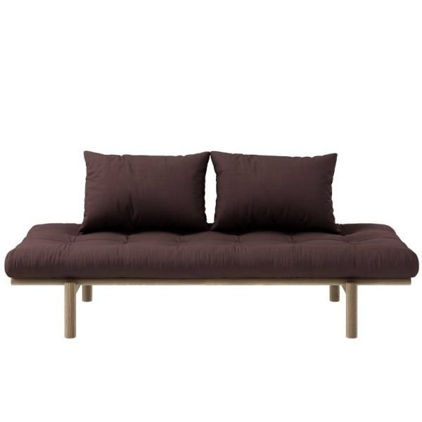 karup design daybed pace carob brown bruin