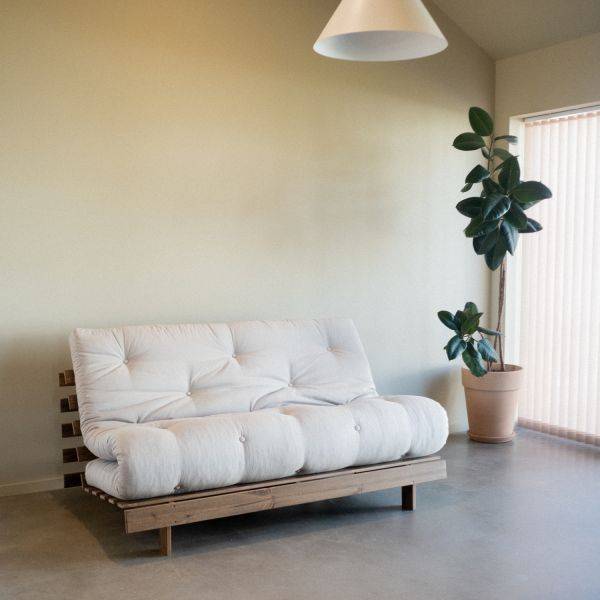 Karup design slaapbank Roots 140 carob bruin - Afbeelding 5