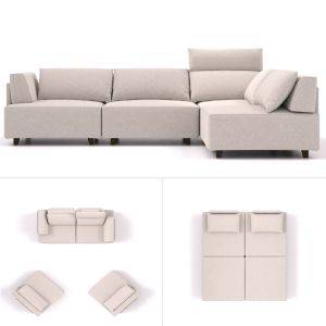modulaire slaapbank cascais C collage