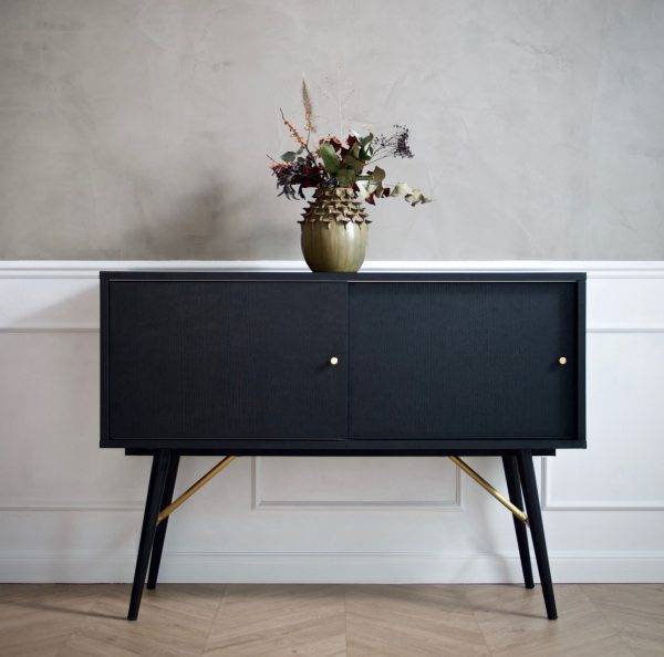 Dressoir Dawn S - Black oak - Afbeelding 3