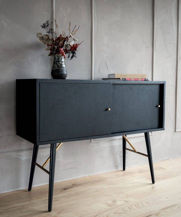 Dressoir Dawn S - Black oak - Afbeelding 4