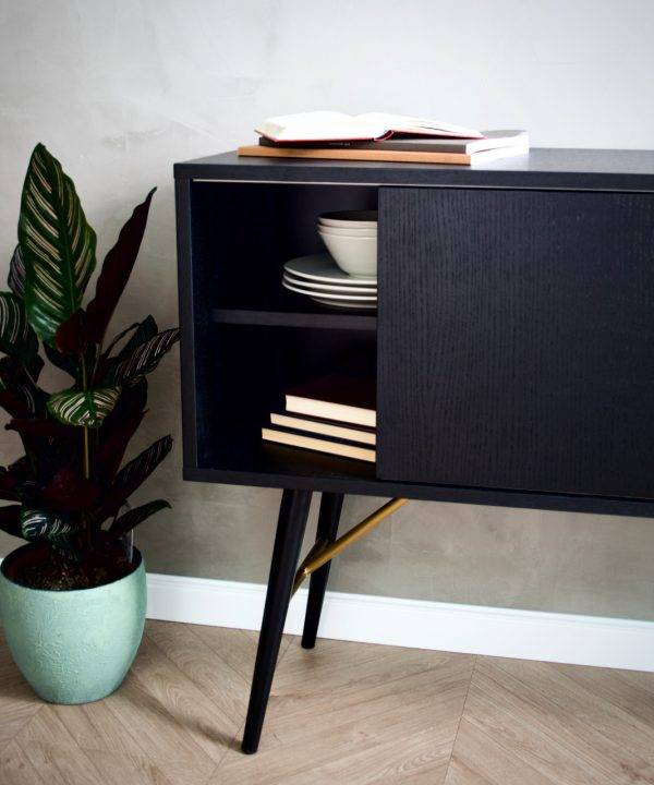 Dressoir Dawn S - Black oak - Afbeelding 5