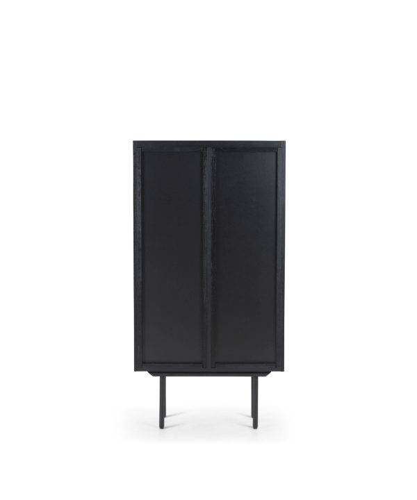 Louvre highboard - black oak - Afbeelding 6