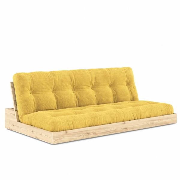 karup design slaapbank base geel