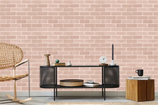 Behang Modern Baksteen 3D-Effect - Afbeelding 5