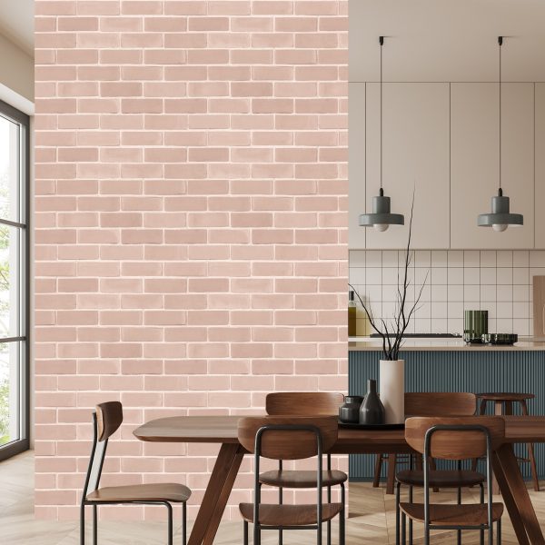 Behang Modern Baksteen 3D-Effect - Afbeelding 4