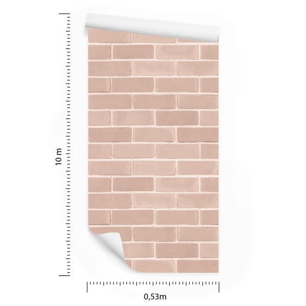 Behang Modern Baksteen 3D-Effect - Afbeelding 8
