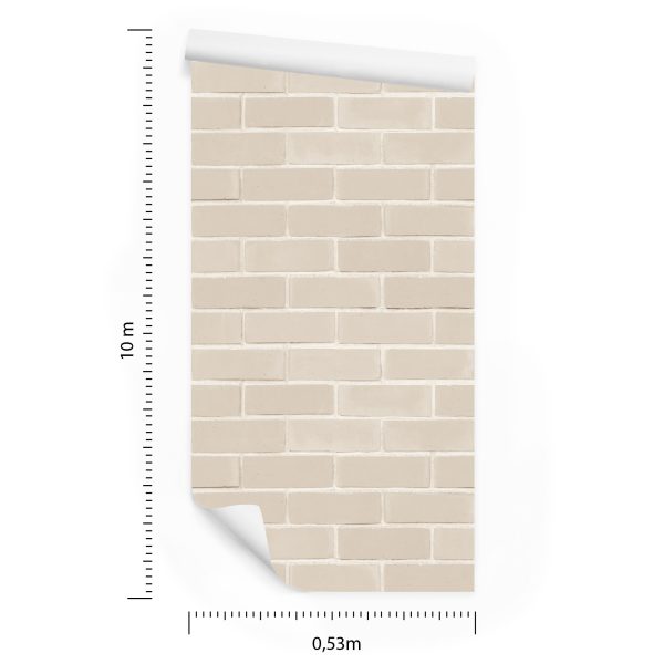 Behang 3D Baksteen - Afbeelding 8