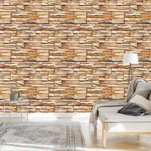 Behang Leisteen 3D-Effect - Afbeelding 3