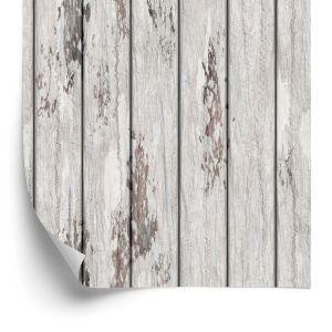 Behang Houten Planken In Scandinavische Stijl