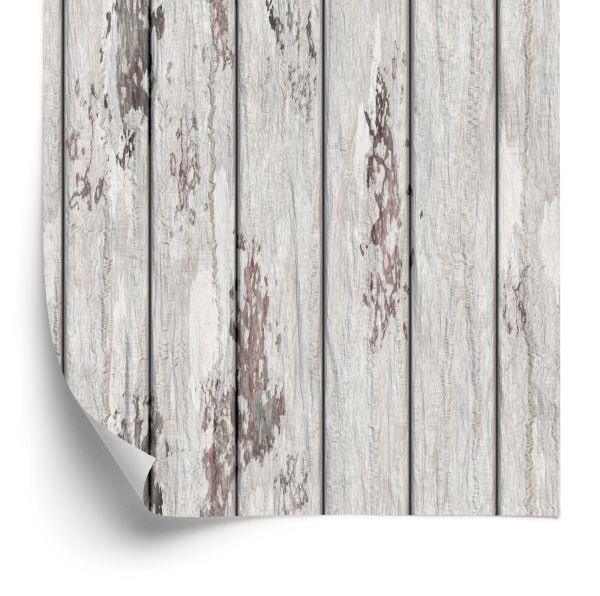 Behang Houten Planken In Scandinavische Stijl