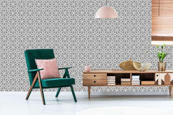 Behang Ornamenten In De Gotische Stijl - Afbeelding 6