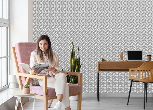 Behang Ornamenten In De Gotische Stijl - Afbeelding 7