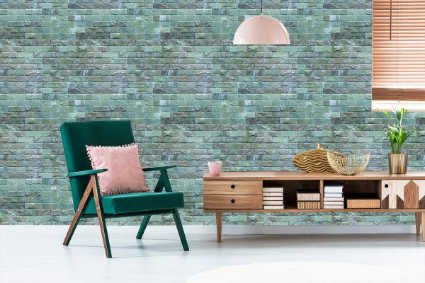 Behang Kleurrijke Stenen - 3D-Effect - Afbeelding 6