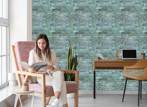 Behang Kleurrijke Stenen - 3D-Effect - Afbeelding 7
