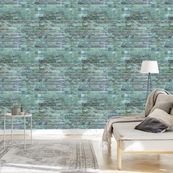 Behang Kleurrijke Stenen - 3D-Effect - Afbeelding 3