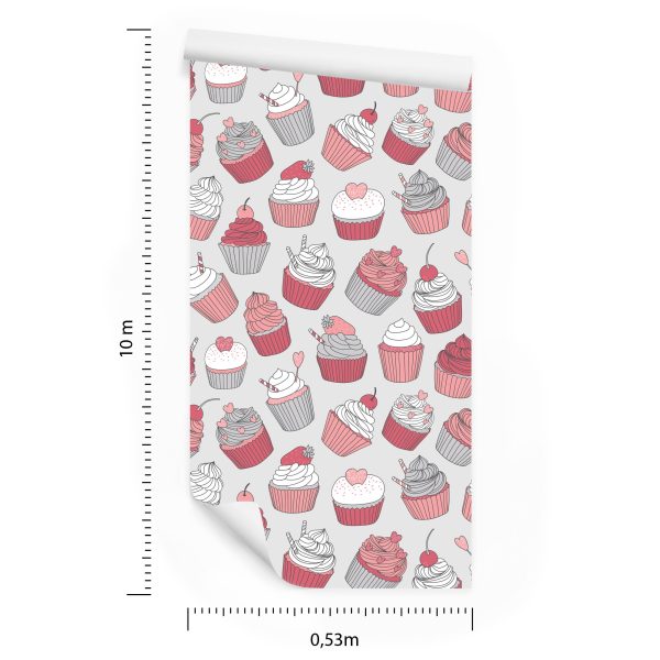 Behang Voor Keuken-Kleurrijke Muffins - Afbeelding 8