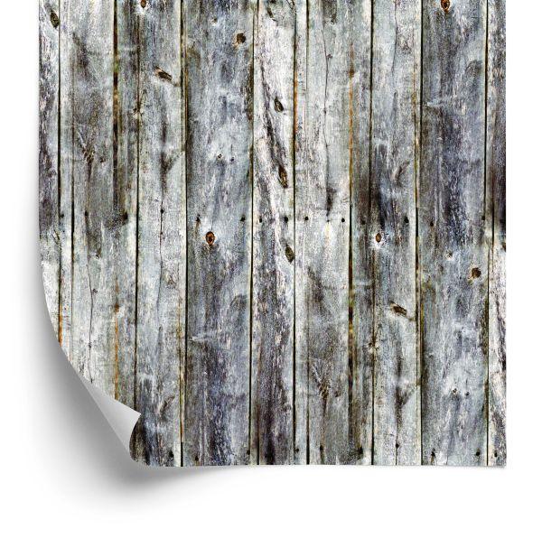 Behang Verticale Houten Planken