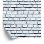 Behang Heldere Bakstenen Muur