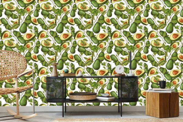 Behang Voor In De Keuken - Gezonde Avocado's - Afbeelding 5