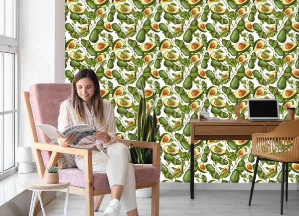Behang Voor In De Keuken - Gezonde Avocado's - Afbeelding 7