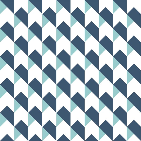 Behang Modern Geometrisch Patroon - Afbeelding 2
